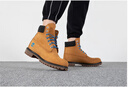 添柏嵐（Timberland）男鞋馬丁靴 秋冬新款戶(hù)外防水運動(dòng)休閑鞋踢不爛大黃靴高幫工裝鞋 19039001/偏大半碼 /曬圖退10 43 (270mm) 曬單實(shí)拍圖