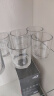 青苹果玻璃杯水杯茶杯早餐杯6只套装单层家用ES1001 210ml 实拍图