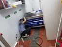 樂億創(chuàng)超聲波洗碗機(jī)商用食堂工廠學(xué)校用臺式刷碗機(jī)商用廚房設(shè)備全自動小型大型飯店餐飲酒店專用清洗機(jī) 1.2米智能定時防干燒靠背款 曬單實拍圖