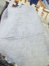 无印良品 MUJI 男式 麻 立领长袖衬衫 男士衬衣 早春新品AC9AAA4S 天蓝色条纹 M (170/92A) 晒单实拍图