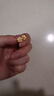 菜百首飾 黃金耳飾 足金簡(jiǎn)約氣質(zhì)櫻花時(shí)尚花朵耳飾 計價(jià) HJ 黃金耳飾（直針彎鉤隨機發(fā)） 約1.45g 曬單實(shí)拍圖