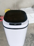 揚子10KG脫水機家用甩干機小型單甩干桶單脫水桶大容量宿舍 揚子10kg脫水機[塑桶+藍光]白色塑料蓋 曬單實拍圖