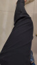 李宁（LI-NING）运动裤男卫裤直筒休闲裤长裤子2024春季健身跑步透气大码宽松潮流 黑色 冰丝速干夏季 直筒 M/170（建议120斤-140斤） 实拍图