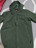 思凱樂(lè )（SCALER）戶(hù)外軟殼衣男女防風(fēng)保暖彈力夾克運動(dòng)休閑連帽外套 【男款】云杉綠丨華夫格蓄暖 L 曬單實(shí)拍圖