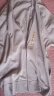 无印良品（MUJI）女式 防紫外线性能 强捻 短款开衫 女外套夏季款防晒衣纯棉全棉 浅银灰色 XL 165/92A 晒单实拍图
