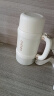 臻米烧水杯便携式烧水壶旅行出行小型加热水杯电煮杯热水壶保温杯 奶油白 奶油白（车载款+插电双模式） 0.6L 晒单实拍图