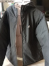 阿迪達(dá)斯（adidas）羽絨服男女25春季新款運動休閑服保暖防風(fēng)寬松連帽雙面穿外套夾克 沙棕-墨水藍(lán)/雙面穿/曬圖退【10】 XL碼（185/104A） 曬單實拍圖