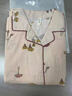 INSAHO月子服產(chǎn)婦哺乳睡衣春秋季沙羅布孕婦產(chǎn)前后家居服居家套裝 yzf19-34759 L（建議100-125斤） 曬單實(shí)拍圖