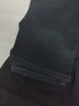 博紅林蘋果春夏薄男士牛仔褲高腰彈力深襠加絨中老年寬松休閑直筒 5155-3黑色(春秋厚款，不加絨) 34 碼=2尺7腰圍 曬單實(shí)拍圖