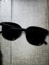 【已售20万】明星同款墨镜男女通用高级感防晒网红太阳镜 黑框 B款 实拍图
