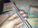 日美新 便利貼風(fēng)景油畫立體便簽貼高顏值手帳貼紙小本子ins風(fēng)鹽系簡約日系粘性強(qiáng)可愛少女心 全套款式【共8本640張】+2支中性筆 80張/本【8*8cm有粘性】 曬單實(shí)拍圖