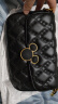 迪士尼（Disney）米奇菱格链条包包女新款高级质感小香风菱格包单肩斜挎包生日礼物 米奇小金球-黑色 晒单实拍图