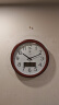 北极星（POLARIS）挂钟客厅万年历钟表石英钟时尚日历时钟创意挂表38cm 实拍图