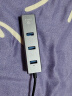 毕亚兹 USB3.0分线器 千兆有线网卡网口转换器头HUB集线器坞 笔记本电脑台式机RJ45网线接口扩展 ZH2 实拍图