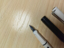 英雄（HERO）钢笔359 正姿 白色 EF尖薄厚片工艺学生练字钢笔 （附加6支墨囊颜色随机）铱金钢笔签字笔 实拍图
