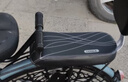 永久自行車后輪防護(hù)網(wǎng)兒童防夾腳護(hù)網(wǎng)電動車防護(hù)罩寶寶后座保護(hù)網(wǎng) 大號防護(hù)網(wǎng)-黑色（適合22-26寸自行車） 曬單實拍圖