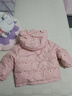 戴維貝拉（DAVE＆BELLA）【Hello.Kitty聯(lián)名】女童絨服寶寶上衣外套女孩衣服秋冬新年童裝 粉色 100 cm（建議身高90-100cm） 曬單實(shí)拍圖