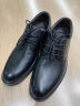 森达正装鞋男商场同款牛皮上班商务皮鞋男士婚鞋1ED01DM2 黑色 39 实拍图