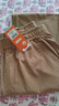 銅牛60支冰錦棉刺繡九分女褲 春夏新款女士休閑九分褲VK252 棕咖 M (165/90) 曬單實(shí)拍圖