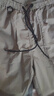 馬登工裝戶(hù)外休閑梭織短褲大口袋褶皺寬松直筒抽繩尼龍五分褲男夏 卡其色 XL 曬單實(shí)拍圖