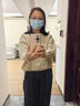 AEMAPE法式高級感復古絞花圓領(lǐng)寬松秋冬新款針織衫女短款加厚套頭軟毛衣 淺米色 M (95-105斤拍) 曬單實(shí)拍圖