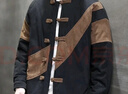 JEEP SPIRIT新中式唐裝棉衣男冬季加厚保暖立領(lǐng)棉襖中國風(fēng)復古燈芯絨棉服外套 卡其 2XL 曬單實(shí)拍圖