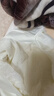 百圖betu女裝夏季新款連衣裙輕國(guó)風(fēng)繡花雪紡高腰連衣裙女2304T86 米白 M 曬單實(shí)拍圖