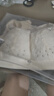纖詩柔（qianshirou）調(diào)整型內(nèi)衣女夏季薄款小胸聚攏透氣洞洞杯收副乳防下垂無鋼圈胸罩 奶白色 85A 曬單實(shí)拍圖