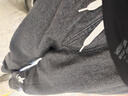 錯(cuò)搭休閑褲子男夏季薄款牛仔褲男2025新款透氣男士寬松直筒闊腿褲男褲 黑色 XL 曬單實(shí)拍圖