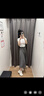MARY JSTNI粉色老爹鞋女鞋子2025春季新款百搭厚底運動夏季透氣增高休閑爆款 HK218【粉色透氣網(wǎng)面】 37 曬單實拍圖