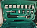 世達（SATA）工具09523汽修機修套裝14件10MM系列套筒棘輪扳手組套 曬單實(shí)拍圖