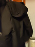鴨鴨（YAYA）中長(cháng)款連帽鵝絨羽絨服男士加厚保暖中老年冬季新款爸爸裝防寒外套 曬單實(shí)拍圖