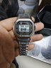 卡西歐（CASIO）太陽能電波表35周年限定小方塊金屬小方表金磚銀磚手表 銀磚GMW-B5000D-1 曬單實拍圖