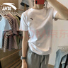 安踏（ANTA）t恤女 短袖衣服運動(dòng)服飾籃球體恤夏季2026冰絲速干跑步女士健身裝 純凈白【速干】 XL （180）【適合145-160斤】 曬單實(shí)拍圖