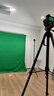 升輝 拍照背景布攝影背景架龍門(mén)架專(zhuān)業(yè)視頻摳像背景布加厚影視綠幕摳像布補光燈攝影直播純色綠布背景 （買(mǎi)家常購）2.7*3.3米架子+3*4M綠色布 曬單實(shí)拍圖