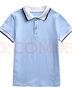 洽函幼兒園園服夏裝夏季套裝新款小學(xué)生校服夏天兒童純棉短袖運動(dòng)班服 單件短袖藍色P 150 曬單實(shí)拍圖