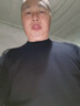 恒源祥100%純羊毛衫男半高領(lǐng)打底衫秋冬季爸爸男士毛衣高端可機(jī)洗毛線衣 黑色 180/XXL適合160-170斤 曬單實(shí)拍圖