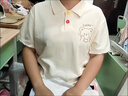 迪士尼（Disney）12-15歲女孩衣服女大童短袖T恤高初中學生夏裝少女POLO衫半袖上衣 P9杏色-嘟嘟熊 170 M(建議85-100斤) 曬單實拍圖