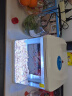 森森（SUNSUN）鱼缸水族箱桌面生态金鱼缸玻璃迷你小型客厅懒人免换水家用缸 (高清玻璃)白230+溪流水草景(带20件套) 实拍图