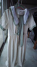 紫蒙連衣裙夏季2024新款法式長(zhǎng)裙學(xué)生少女高中初中生女生衣服裙子夏天 時(shí)尚韓版綠色 均碼（可備注碼數(shù)） 曬單實(shí)拍圖