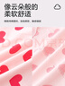 貝瑞加（Babyprints）女童連衣裙夏季女孩公主裙純棉背心裙可愛(ài)無(wú)袖大裙擺 粉愛(ài)心80 曬單實(shí)拍圖
