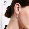 Jay仿貓眼石耳環(huán)女時(shí)尚飾品耳飾高級(jí)感耳墜送女生七夕情人節(jié)禮物老婆 曬單實(shí)拍圖