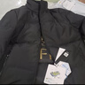 杉杉（FIRS）黑金系列鵝絨石墨烯羽絨服男冬季新款立領(lǐng)休閑厚保暖外套701 黑色 2XL (185) 充絨量：198g 曬單實(shí)拍圖