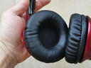 魔音王 適用于鐵三角AR3BT耳套AR3is耳罩ar1is頭戴式耳機耳麥海綿保護皮套棉墊耳帽耳包掉皮更換替換配件 黑色【蛋白皮】耳套一對 曬單實(shí)拍圖