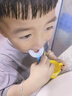 琦童 RARE BABY兒童U型牙刷軟毛1-3-6-12歲嬰幼兒口腔清潔乳牙刷自主刷牙潔牙刷 藍(lán)色愛心【2-6歲】 曬單實(shí)拍圖
