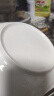 洁雅杰陶瓷盘家用白瓷盘子8.5英寸中式方形深盘菜盘汤盘微波炉可用4只装 实拍图
