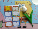 煦贝乐迷你卡通小奖状贴纸小学生奖励儿童鼓励幼儿园创意学习表扬信手写 实拍图