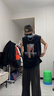 栢啟歆古巴項(xiàng)鏈男潮高級(jí)感嘻哈小眾設(shè)計(jì)感男生鈦鋼男士潮牌百搭衛(wèi)衣配飾 鈦鋼雙D項(xiàng)鏈【50+6cm】 1 曬單實(shí)拍圖