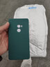 NWKU 小米mix2s手機殼小米mix4 mix3保護套直邊液態(tài)硅膠軟殼全包防摔磨砂殼 (暗綠色)單殼 小米MIX2 曬單實(shí)拍圖