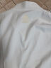 拇指白小T短袖POLO衫男士夏季商務(wù)休閑200S高支壓膠 皓白 2XL  曬單實(shí)拍圖
